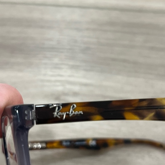 Ray-Ban RB5228 5629 Gray Brown Tortoise Eyeglasses Frame 53-17-140 FRAMES ONLY - Picture 4 of 8